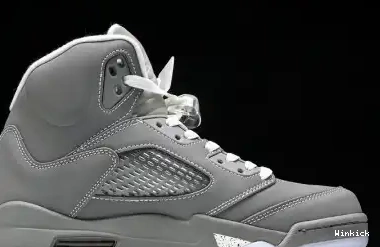 136027-005 Grey' Jordan 5 Retro 'Wolf 0511
